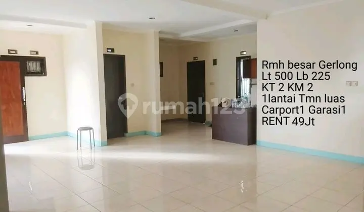 Rumah Sayap Gegerkalong Dekat Upi bisa Sewa Sebagian