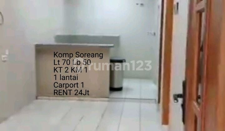 Rumah Kontrakan Kompleks Soreang