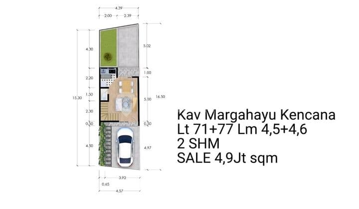 2 Kavling Perumahan Margahayu Kancana