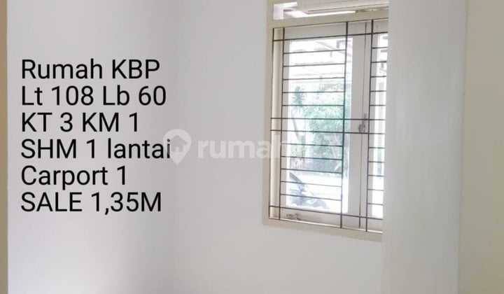 Langka! Jarang Ada! Rumah Termurahhh Kbp