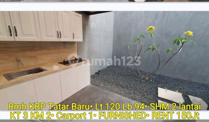 Rumah Mewah Kbp Furnished Siap Huni