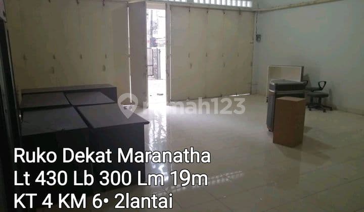 Ruko Besar Dekat Universitas Maranatha