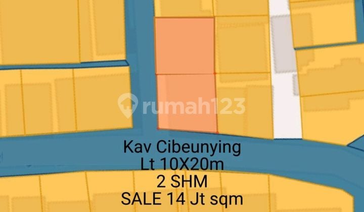 Kavling di Kompleks Cibeunying Kavling di Kompleks Cibeunying