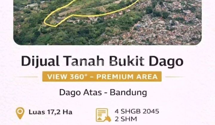 Kavling Dago Pakar dan Sekitarnya