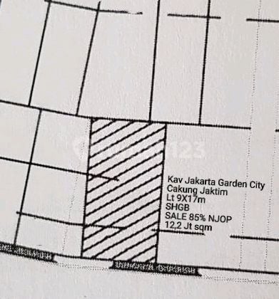 Kavling Pemukiman Elite Jakarta Garden City Dibawah N J O P