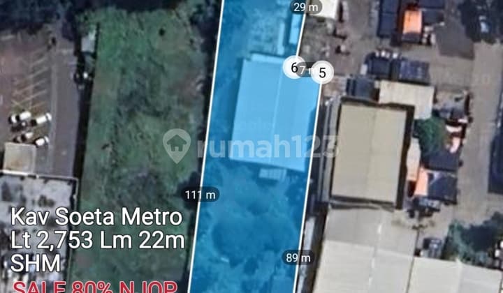 Langka! Jarang Ada! Mainroad Soeta Termurahhh NJOP