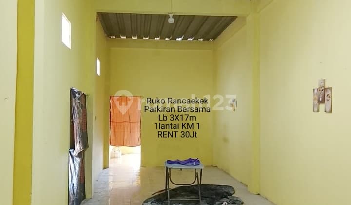 Ruko Rancaekek parkiran bersama LUAS