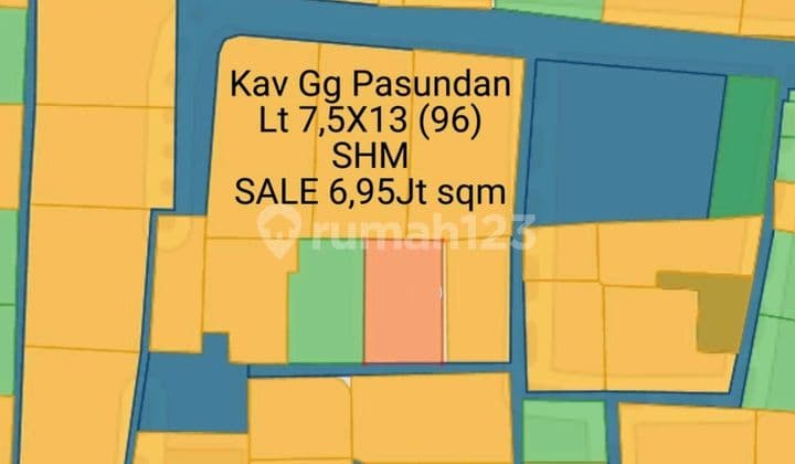 Kav Pusat Kota Sayap Pungkur Akses Mobil Mini