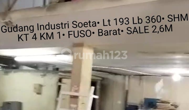 Gudang Kawasan Industri Soekarno Hatta