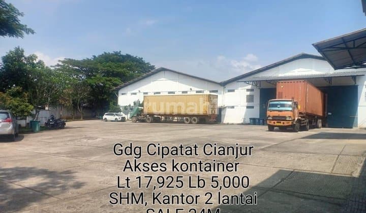 Pabrik Gudang Perbatasan Cipatat Cianjur