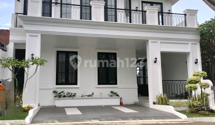 Di Jual Rumah Baru 3 Lantai Hook Tengah Best View American Clasik Style Sentul City