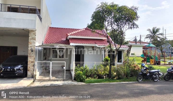 Di Jual Rumah Murah Siap Huni Posisi Hook Samping Taman Bermain Sentul City