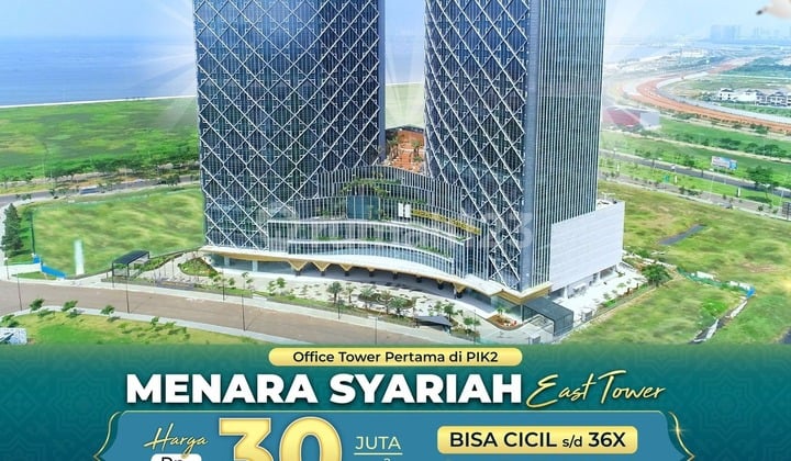 Menara Syariah Pik2, Uk 126 M2, Harga 30 Juta M2