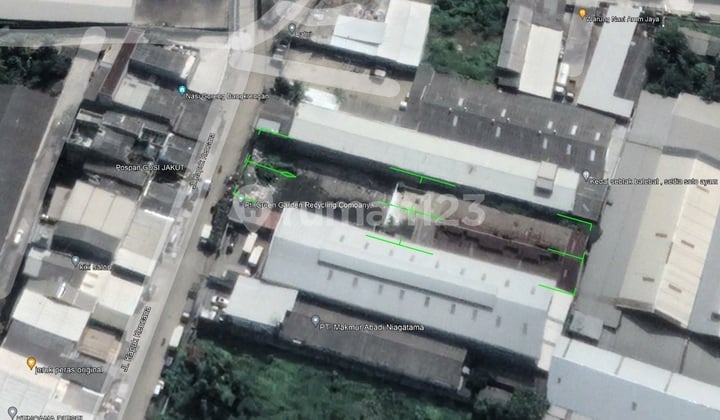 Kavling Tanah Kapuk Kencana, Jakut, Lt 21x89, Shm, Hrg 11.5jt m