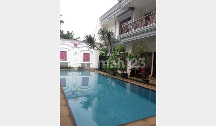 Rumah Mewah Kemang Lt 515 m2, Furnished Davinci, SHM