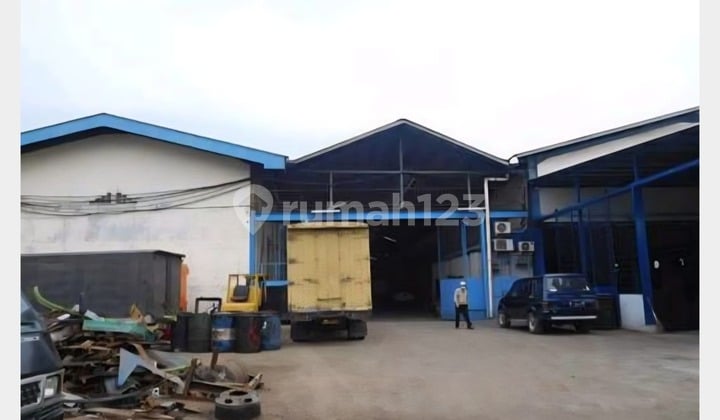 Gudang/ Pabrik Jurumudi Tangerang, LT 7.700 M2, SHM, Harga 80 Milyar