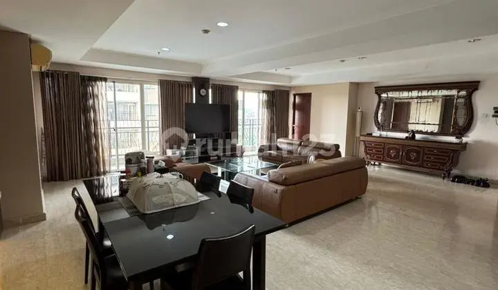 Apartemen Permata Hijau Residence, uk 200 m2, Furnished, Hrg 5.5 milyar