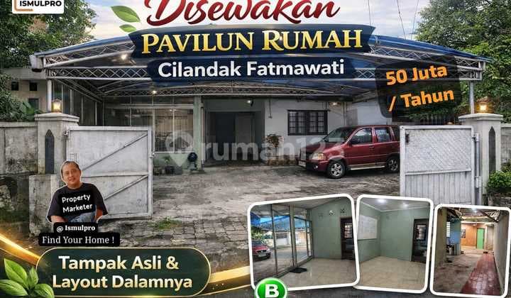 Disewakan Rumah Paviliun Bagus Cilandak Fatmawati Jakarta Selatan
