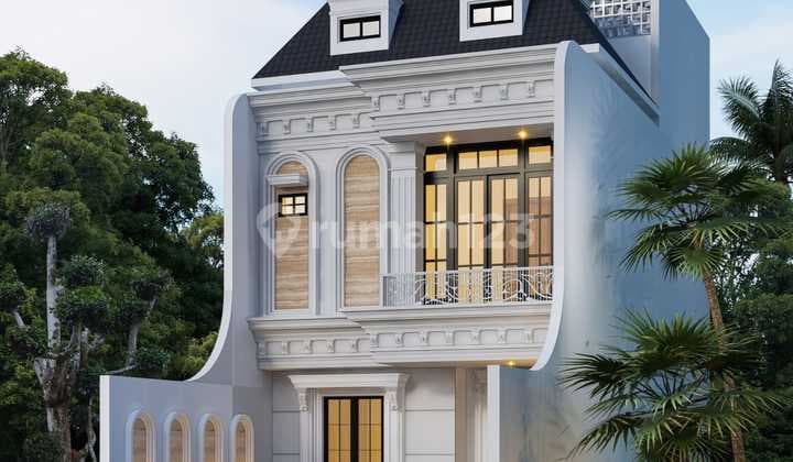 Townhouse Rumah Baru 2 Lantai Murah 1 M an Dekat Stasiun Lenteng Agung