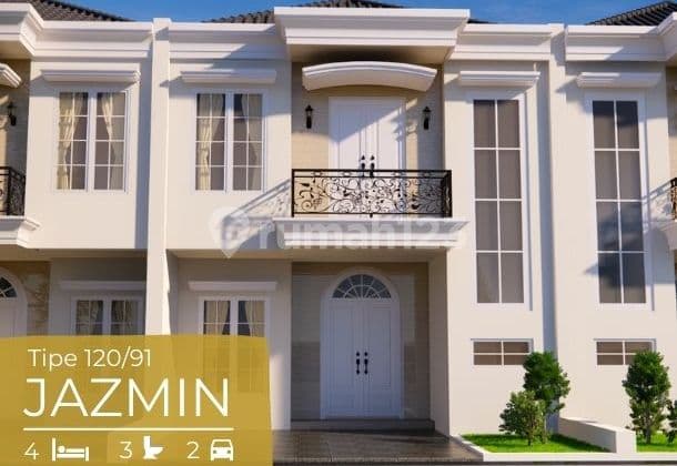 Rumah Baru Bagus Pinggir Jalan Raya Pondok Cabe Tangerang Selatan