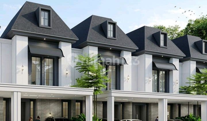 Rumah Mewah 3 Lantai Di Bambu Apus Jakarta Timur Dekat Tol