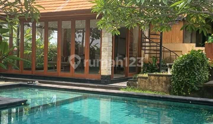 Nice Furnished House in Ubud, Gianyar with Freehold Title (SHM)