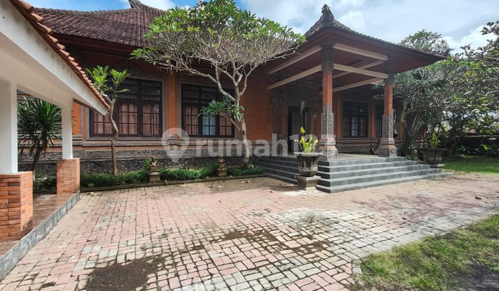Rumah Lantai 1 Halaman Luas di Kemenuh, Dekat ke Central Ubud