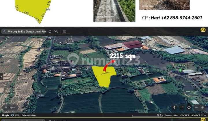 Land with Sea View - Gianyar Areastrategic land