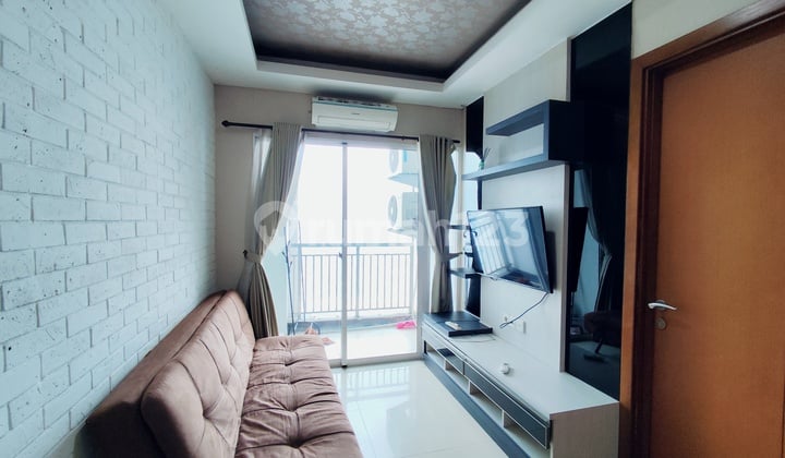 Jual Cepat Condo Green Bay 1Br 44M Furnished - Unit Mewah & Rapi