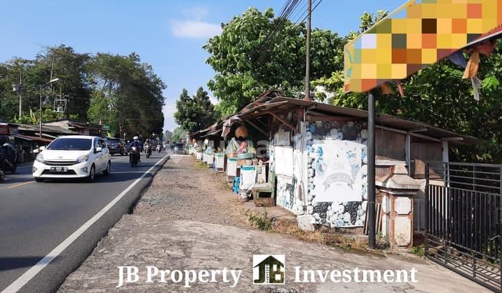 Tanah Rumah Komersil Strategis di Jalan Raya Ambarawa SHM 1004 m²