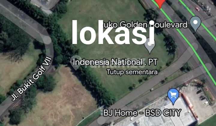 Dijual Tanah Komersial di BSD Luas 8.455 M²tangerang Selatan
