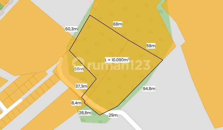 Land for Sale 1 Hectare in the Center of Palembang City