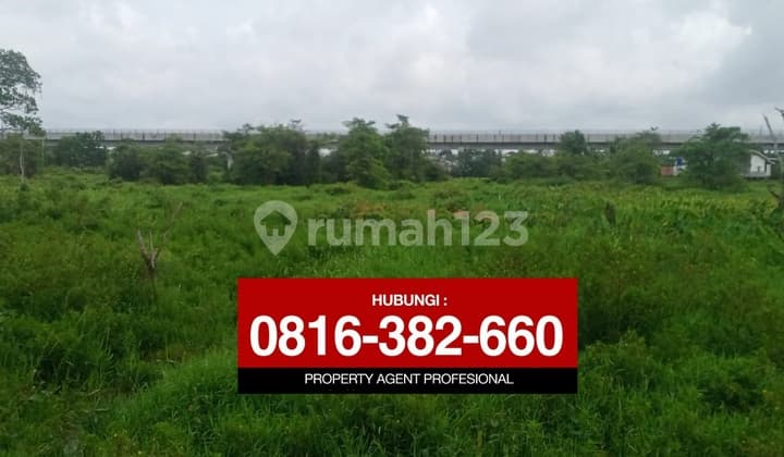 Dijual lahan tanah 7.046 m2 dibelakang Pempek Candy Palembang