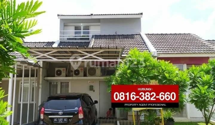 Disewakan Rumah 80/105 full furnished CGC Tropical Valley Palembang