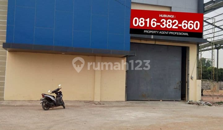 For Rent: 480m2 Warehouse in Sriwijaya Keramasan Warehouse Complex, near Palembang-Lampung Toll Gate