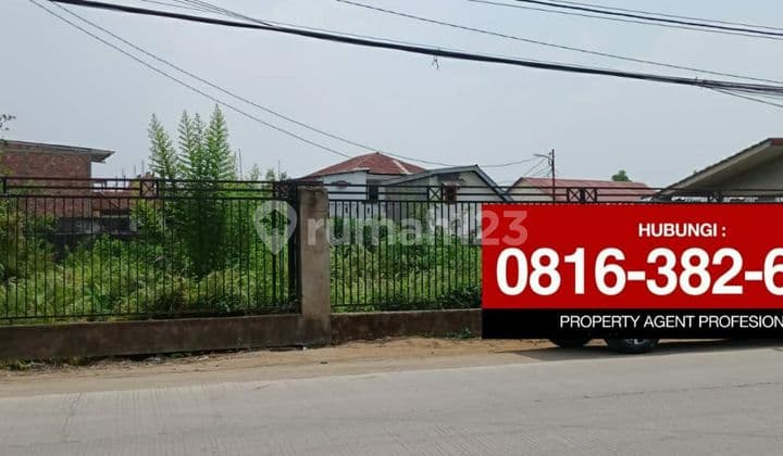 Dijual Tanah 564M2 Dipinggir Jalan Besar Gandus Palembang