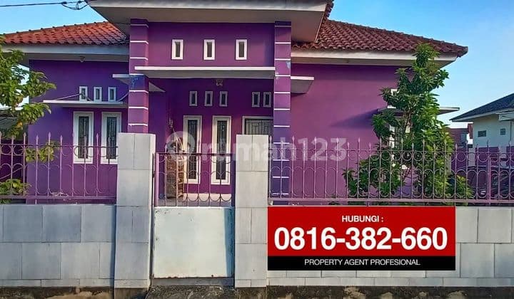 Dijual Rumah 110/300 di Kancil Putih Palembang