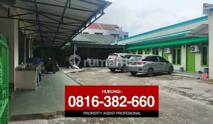 Dijual Rumah + Kost 7 Kamar+ Kios 2 di Seduduk Putih Palembang
