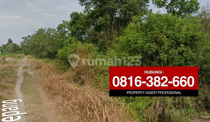 Dijual Tanah 600m2 Di Jln Jepang Sematang Borang Palembang