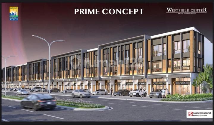 Q001-Exclusive Shop House Westfield Center, Grand Wisata, Bekasi 134 m2