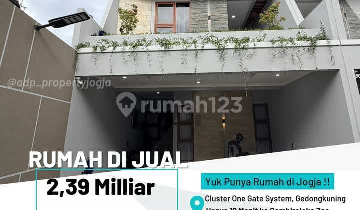 Luxury Fully Furnished One Gate Cluster House Gedongkuning Yogyakarta