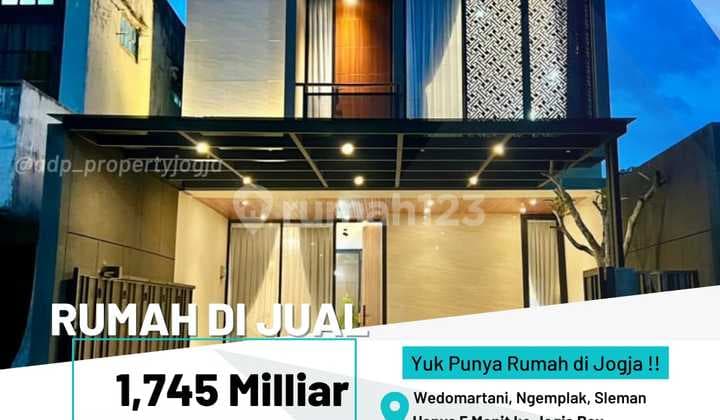 Rumah Mewah Siap Huni Full Furnish di Wedomartani Ngemplak Sleman