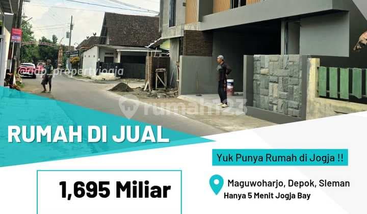 Rumah Mewah Minimalis Modern di Maguwoharjo Depok Sleman ( 5 Menit Jogja Bay)