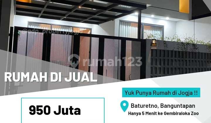 Rumah Siap Huni Minimalis Modern di Baturetno Banguntapan Bantul