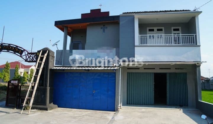 RUKO 2 LANTAI LOKASI STRATEGIS PINGGIR JALAN BESAR DI SOLO