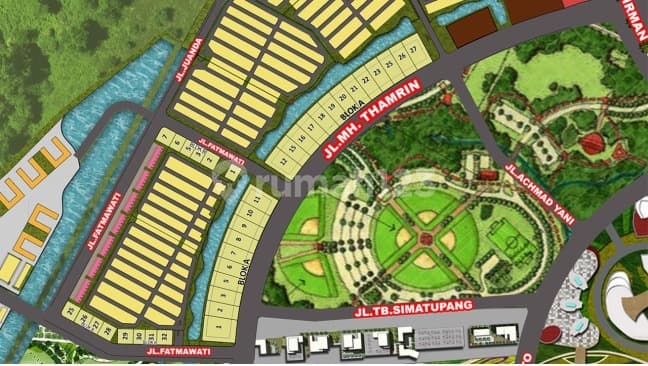 Big Box di PIK 2, kavling komersil,luas:1000 m,Harga : 25 jt/m nego