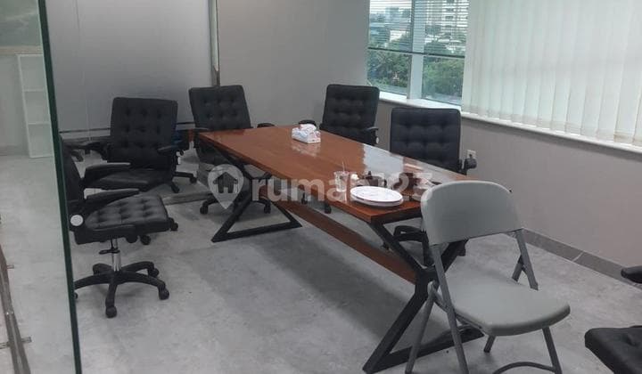 Disewakan Ruang Kantor Gedung Sastra Graha Kebon Jeruk, Luas 105 Sqm, Kondisi Ready, Harga : 180 Ribu/M2/Bulan
