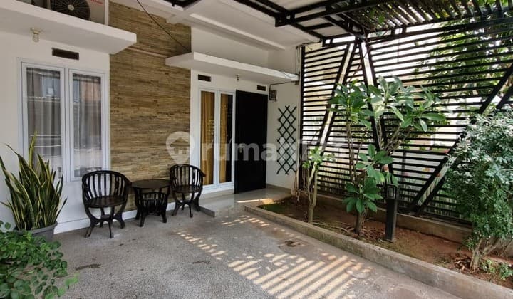 Rumah cluster larangan Tangerang dekat halteu busway puri beta