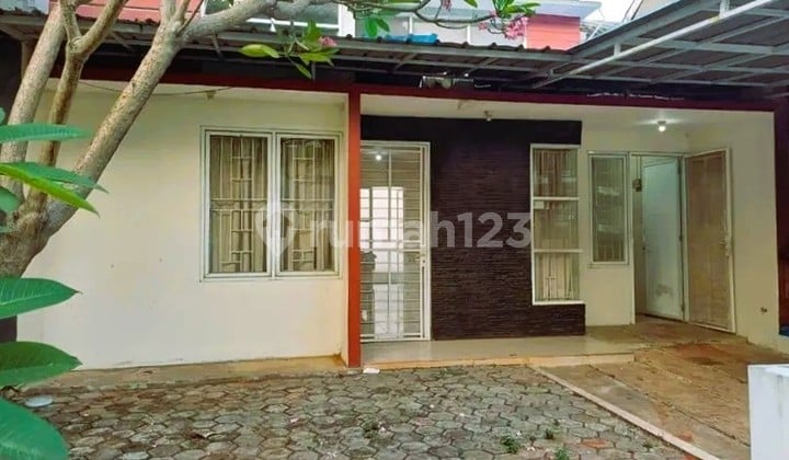 Rumah Cluster Pinggir Jalan Aria Putra Ciputat Dekat Bintaro Bebas Banjir