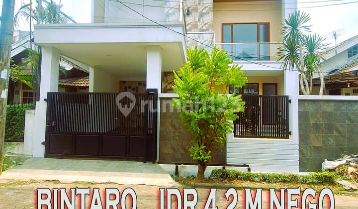 Rumah Bintaro Jaya Sektor 5 Selasai Renovasi Siap Huni